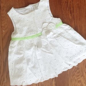 Girls First Impressions Eyelet Dress